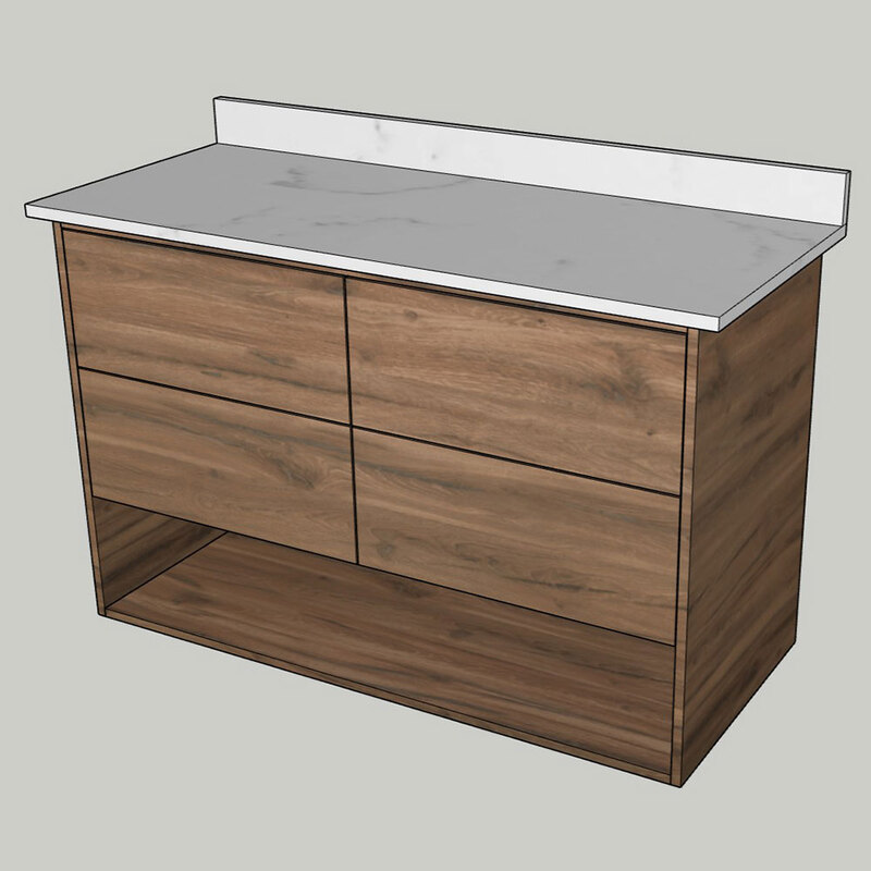 Modern Minimalistic Vanity